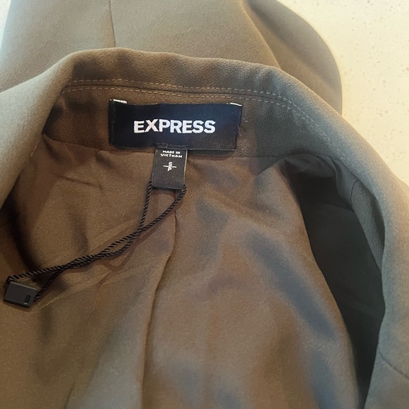 Express Boyfriend Blazer with Rolled Sleeves Size Small - Picture 3 of 4